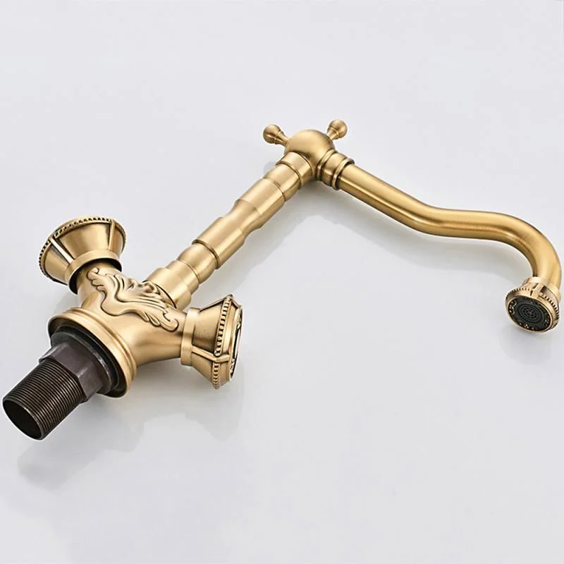 Приобрести gerhans смеситель для кухни k18, античная бронза k14118