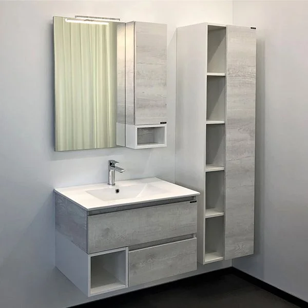 Приобрести сomforty тумба с раковиной "турин-75м" дуб белый