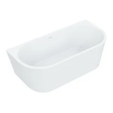 Mirsant Ванна акриловая Sole Sigma 170*80 см, белая, с щелевым переливом УТ000067257