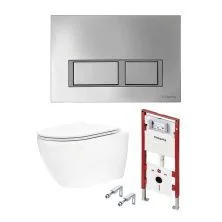 TECE Инсталляция с подвесным унитазом 3в1 Spring V, K401201WCR