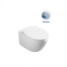 Vincea Подвесной унитаз безободковый Felice, ультратонкое сиденье soft-close