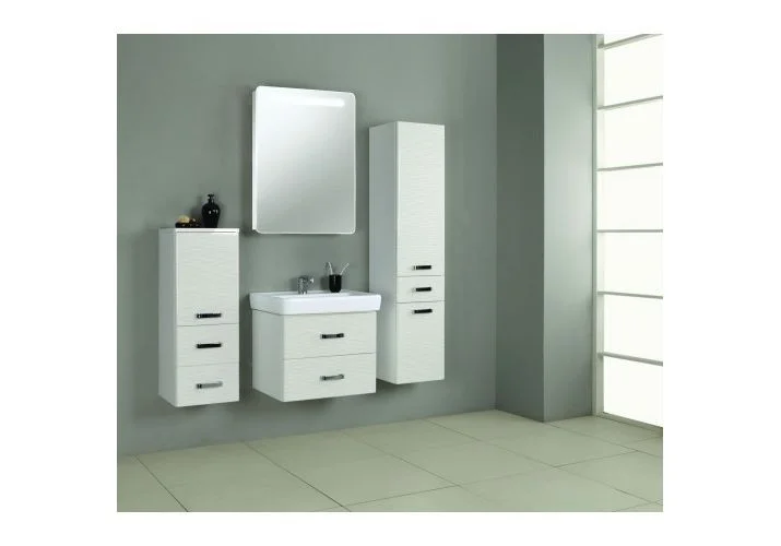 Приобрести тумба подвесная с раковиной акватон америна 60 см 1a135401am010, 1wh302082, белый