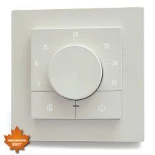 IQWATT Электронный терморегулятор IQ THERMOSTAT Dm песочный с механическим управлением