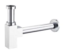 BelBagno Сифон для раковины, хром BB-SMQ2-01