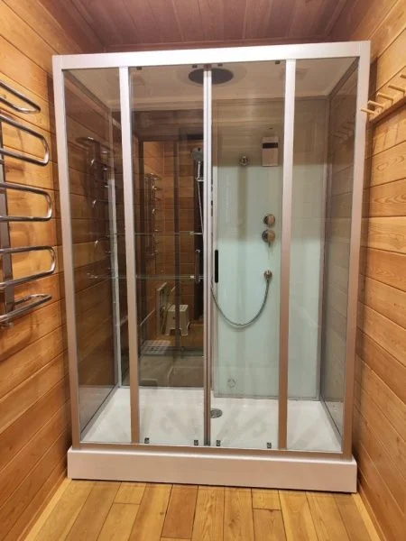 Приобрести frank душевая кабина f505 с паром, прямоугольная