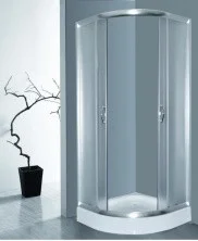 Loranto Душевое ограждение CS-837 90х90х195, поддон 14 см