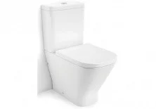 Напольный унитаз-компакт безободковый Roca Gap Clean Rim CS00024077