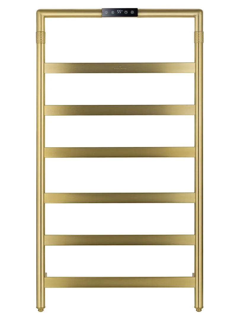 Приобрести полотенцесушитель электрический wonzon & woghand köln, брашированное золото (ww-a6016-bg)