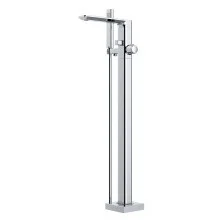 Azario Смеситель для ванны Piano, напольный, хром AZ-208260AB5C-0308A