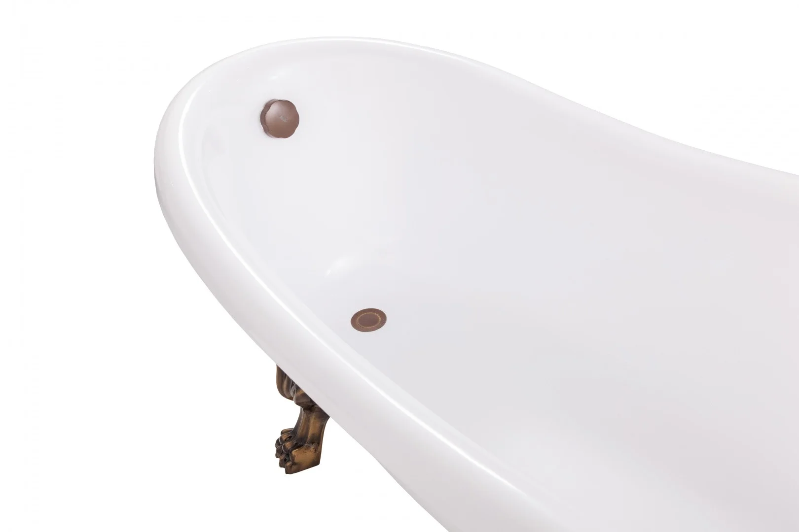 Приобрести aqua de marco отдельностоящая ванна edelweis 170x78см, бронзовые ножки, 1170wbede
