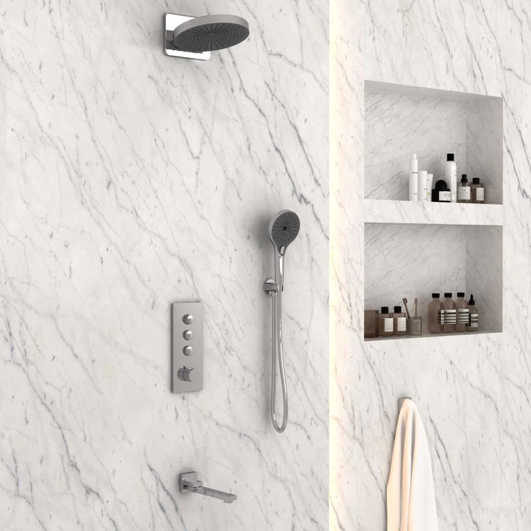 Приобрести vincea встраиваемая душевая система с термостатом, хром vsfw-433ti1ch