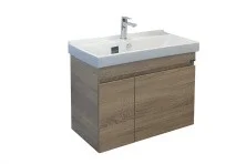 Сomforty Тумба с раковиной "Тромсе-80" дуб сонома