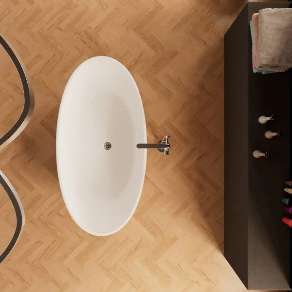 Приобрести frank акриловая ванна f6016 white 160х80 см, отдельностоящая