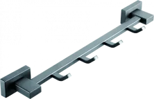 Крючок четверной Vieir V5015G серый