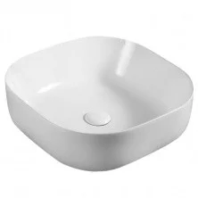 Azario Раковина накладная 43х43 см, белая AZ-41288