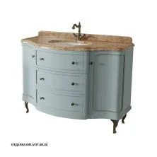 Caprigo Тумба с раковиной IMPERIO 120 см, голубая, эмаль
