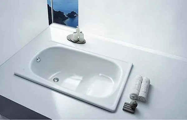 Приобрести ванна стальная blb europa 120*70 см, сидячая