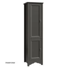 Caprigo Пенал PRESTON 45 см, левый, графит