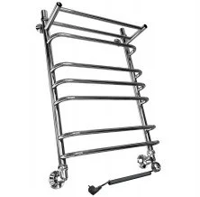 Двин Полотенцесушитель Q 500х800 мм, электрический с полкой , хром 4627106968346