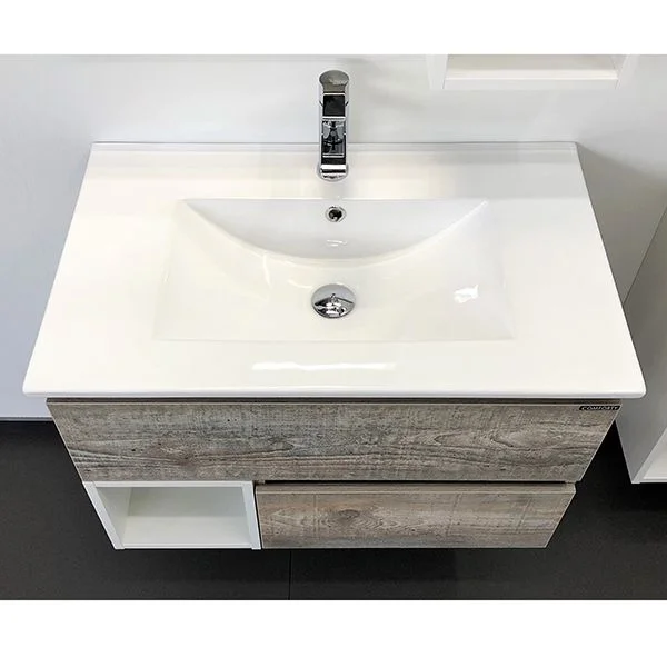 Приобрести сomforty тумба с раковиной "турин-75м" дуб бежевый