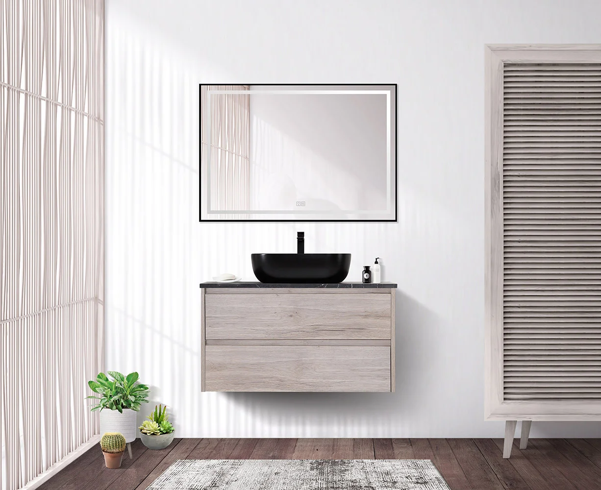 Приобрести belbagno тумба со столешницей kraft 90 см, подвесная rovere galifax bianco