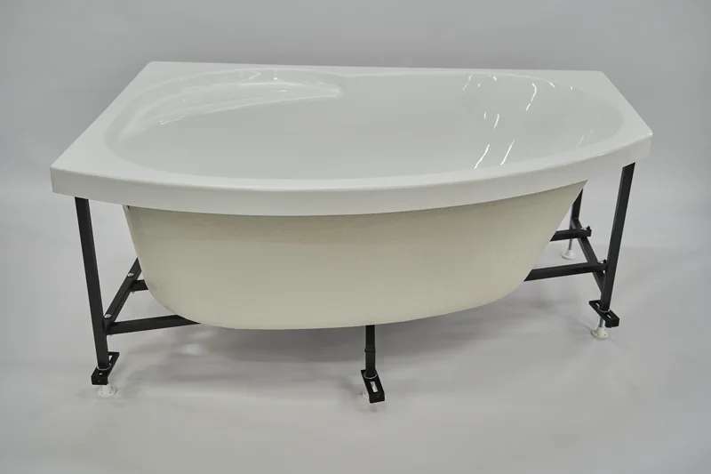 Приобрести радомир акриловая ванна монти 150x105 см l ( комплект каркас и слив )