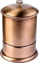 Boheme Ведро для мусора Royale Cristal, бронза\белый 10927-BR