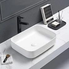 Comforty Раковина накладная T-Y9378MW 50х41 см, белая матовая