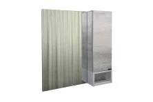 Сomforty Зеркало-шкаф "Прага-75" дуб белый