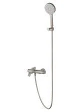 Смеситель для ванны с душем WONZON & WOGHAND STICK, Брашированный никель (WW-88639017-BN)