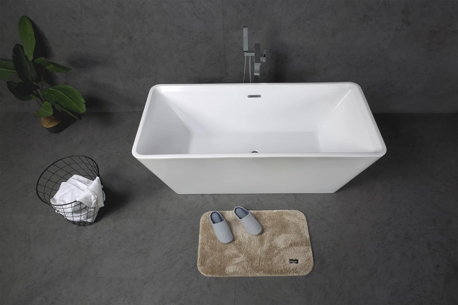 Приобрести ванна акриловая отдельностоящая belbagno 170х75 см, bb60-1700
