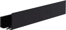 Aquanet Полка Магнум 70x12 см черная матовая, с крючками 00302221
