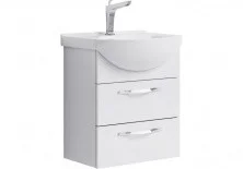 Тумба подвесная с раковиной Aqwella Аллегро 50 см Agr.01.05/2