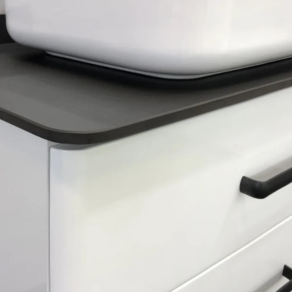 Приобрести сomforty тумба со столешницей и раковиной "амстердам-95" белая