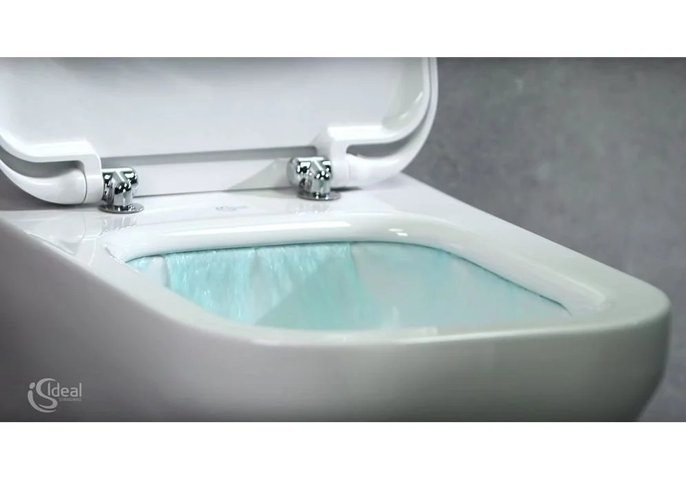 Приобрести унитаз приставной безободковый ideal standard connect aquablade с крышкой дюропласт