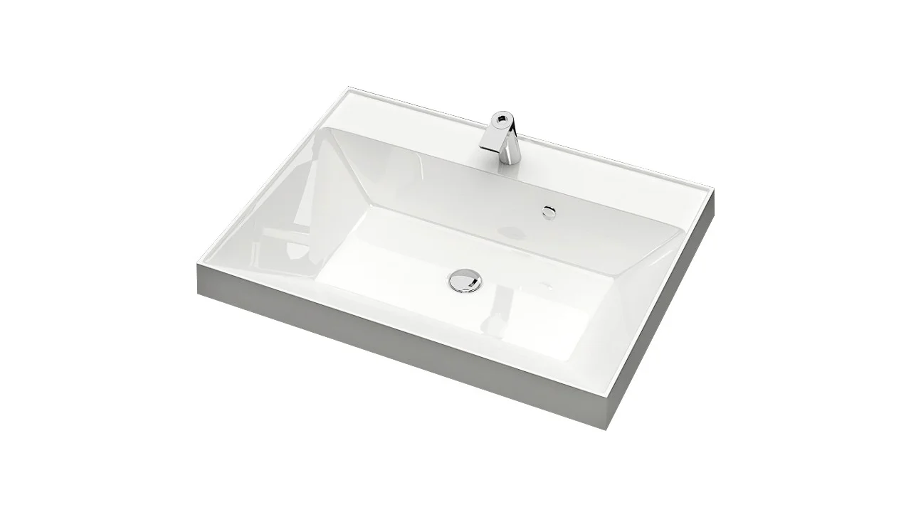 Приобрести rado тумба подвесная с раковиной опал 60 айрон рок/бел