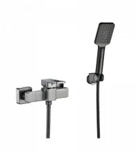 Смеситель для душа ViEiR Sera 185 мм, графит/Gun Metal V353561G