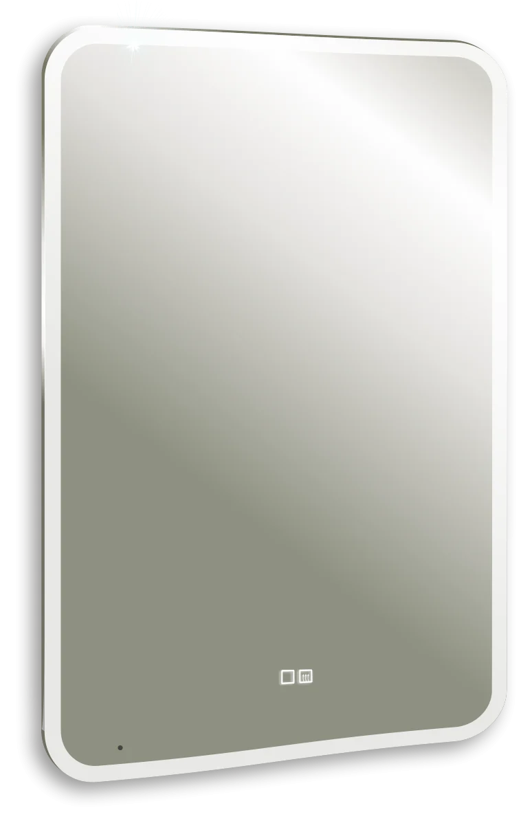 Приобрести azario зеркало стив 60х80 см c подсветкой, сенсор выключатель, подогрев led-00002405