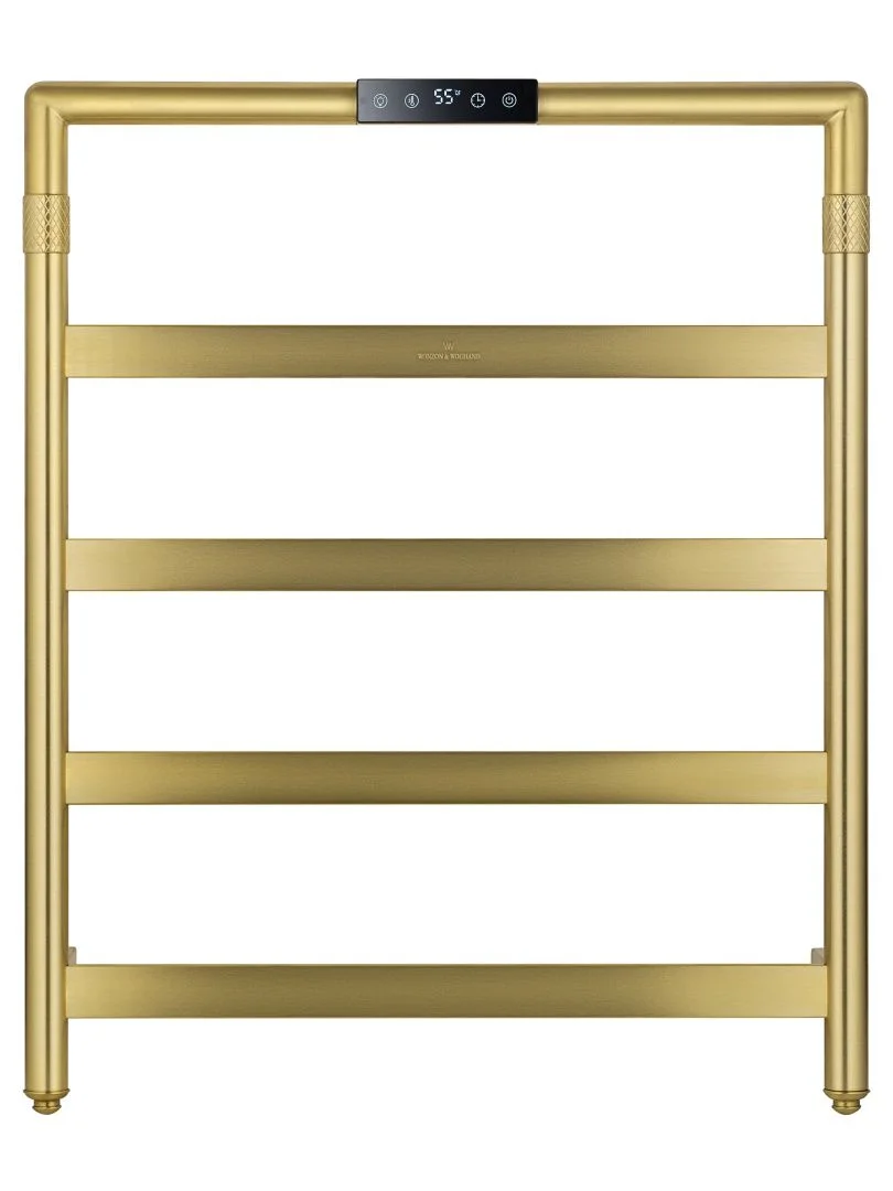 Приобрести полотенцесушитель электрический wonzon & woghand köln, брашированное золото (ww-a6014-bg)