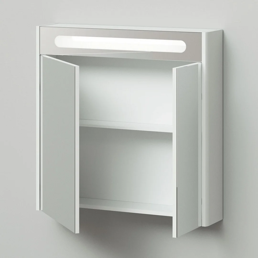 Приобрести зеркальный шкаф итана roberto 80 с подсветкой