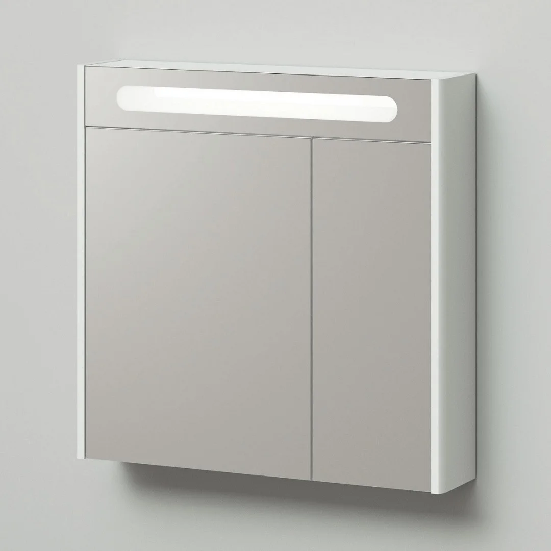 Приобрести зеркальный шкаф итана roberto 80 с подсветкой