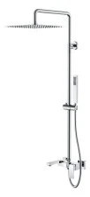 Boheme Стойка для душа Qubic Chrome 478-CR