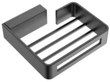 Boheme Мыльница\держатель для губки Q, оружейная сталь 10959-GM