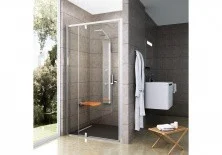 Дверь душевая Ravak Pivot PDOP2 100 см 03GA0101Z1 белый/прозрачное