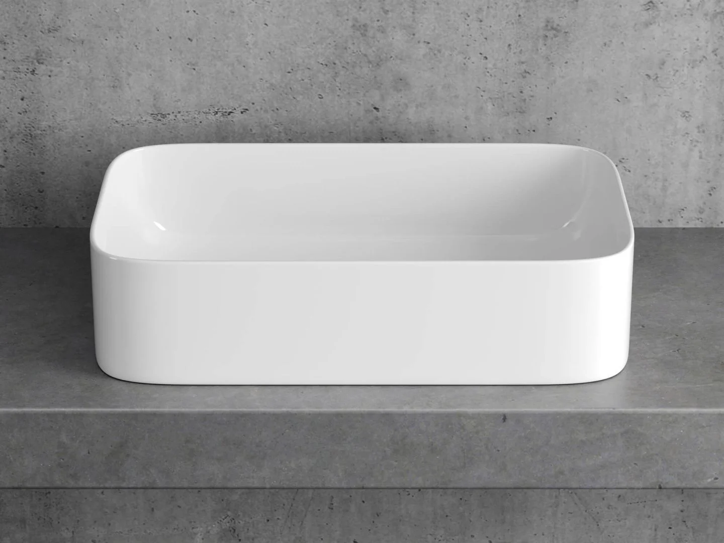 Приобрести hayzburg накладная раковина чаша 61х38 см, белая hb-0033-60