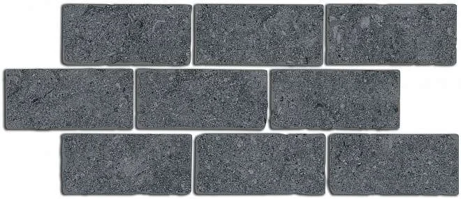 Приобрести декор напольный kerama marazzi роверелла бордюр серый темный мозаичный
