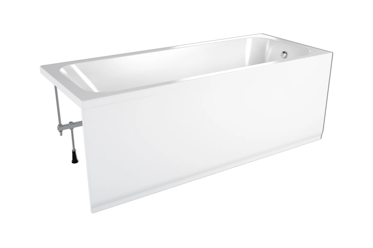 Приобрести loranto ванна акриловая candia 150х70 см, белая (cs00083750)