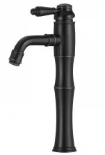 Savol Смеситель для раковины 311мм, высокий, черный матовый S-06612H