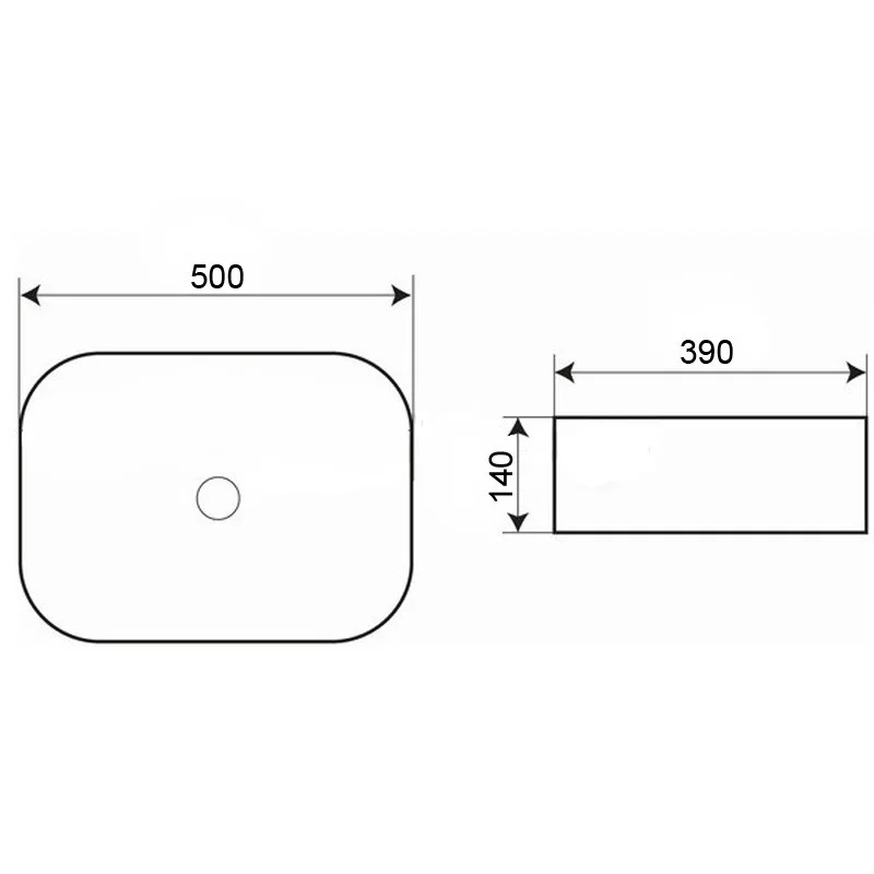 Приобрести azario раковина накладная 50х39см, белая az-2195