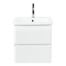 BelBagno Тумба с раковиной ALBANO-CER 50 см, подвесная Bianco Lucido, белая раковина